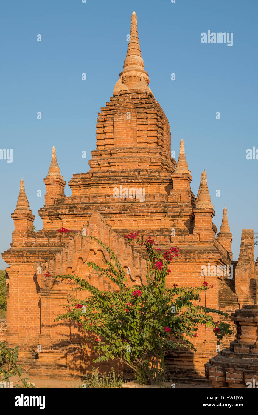 Khe-Min-Kha Temple de Bagan, Myanmar Banque D'Images