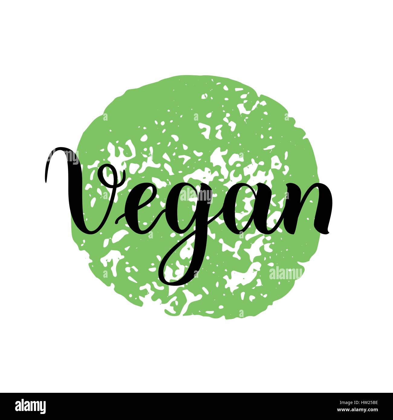 Illustration vectorielle, food design. Lettrage manuscrit pour restaurant, café menu. Éléments de vecteur pour les étiquettes, logos, badges, autocollants ou des icônes. Végétarien, végétalien. Illustration de Vecteur