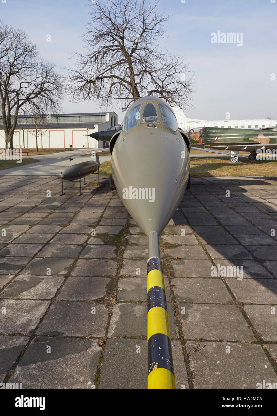 Canadair CF-104 Starfighter au Musée de l'Aviation Polonaise à Cracovie en Pologne Banque D'Images