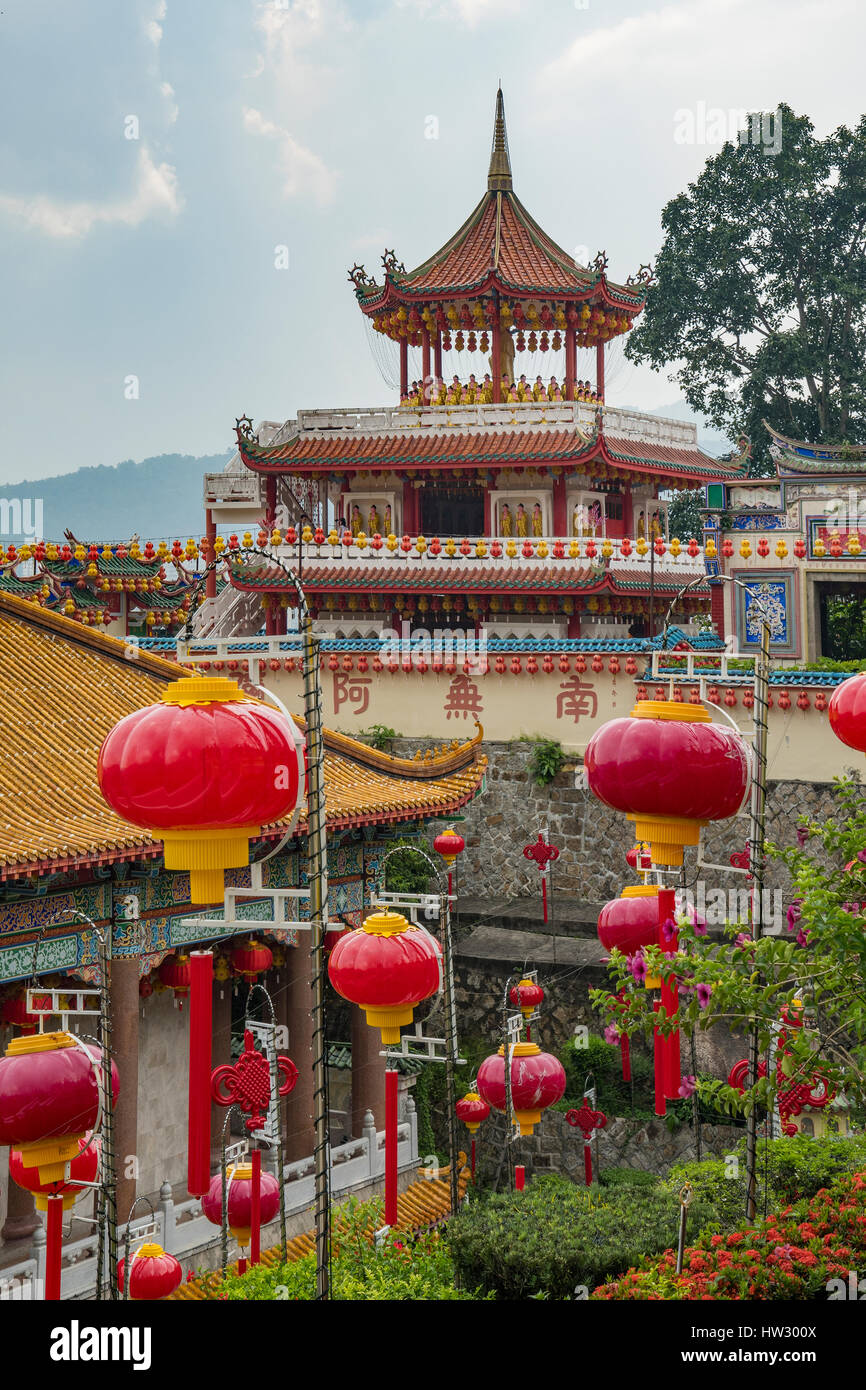 Complexe de Kek Lok Si, Ayer Itam, Penang, Malaisie Banque D'Images