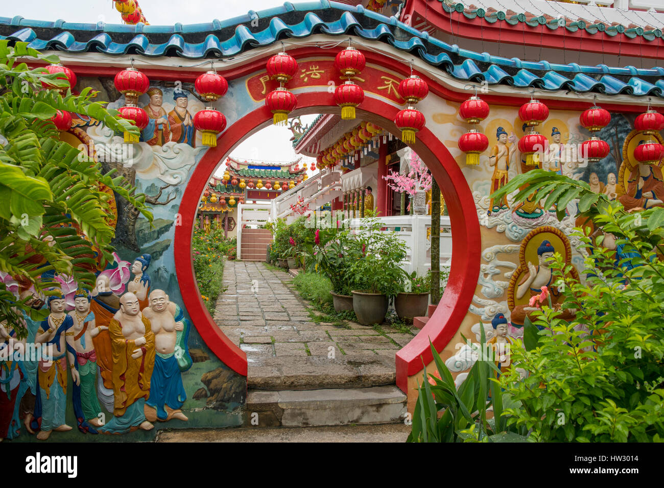 Complexe de Kek Lok Si, Ayer Itam, Penang, Malaisie Banque D'Images