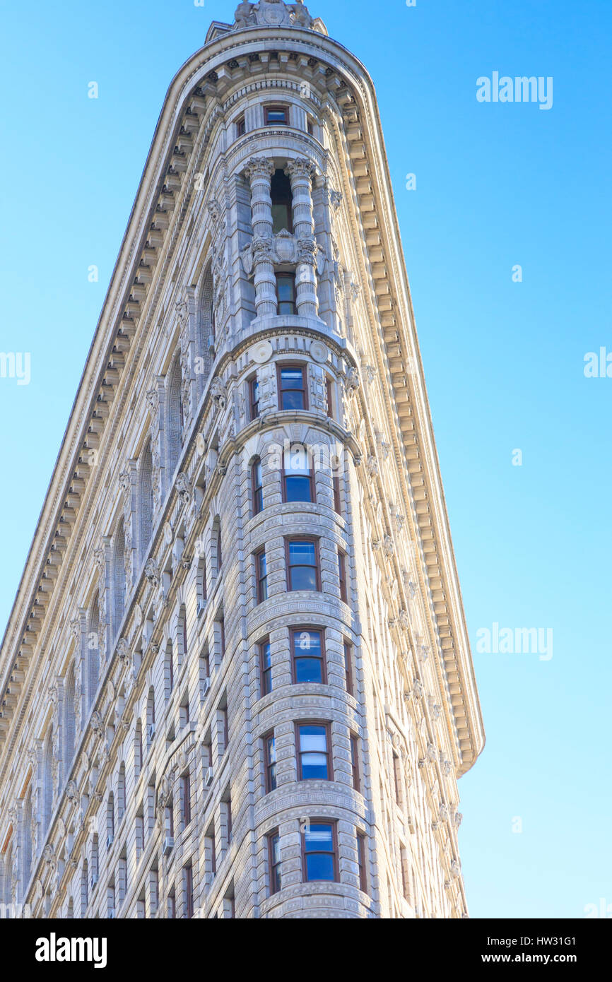 USA, New York, New York, Manhattan, Flatiron Building Banque D'Images