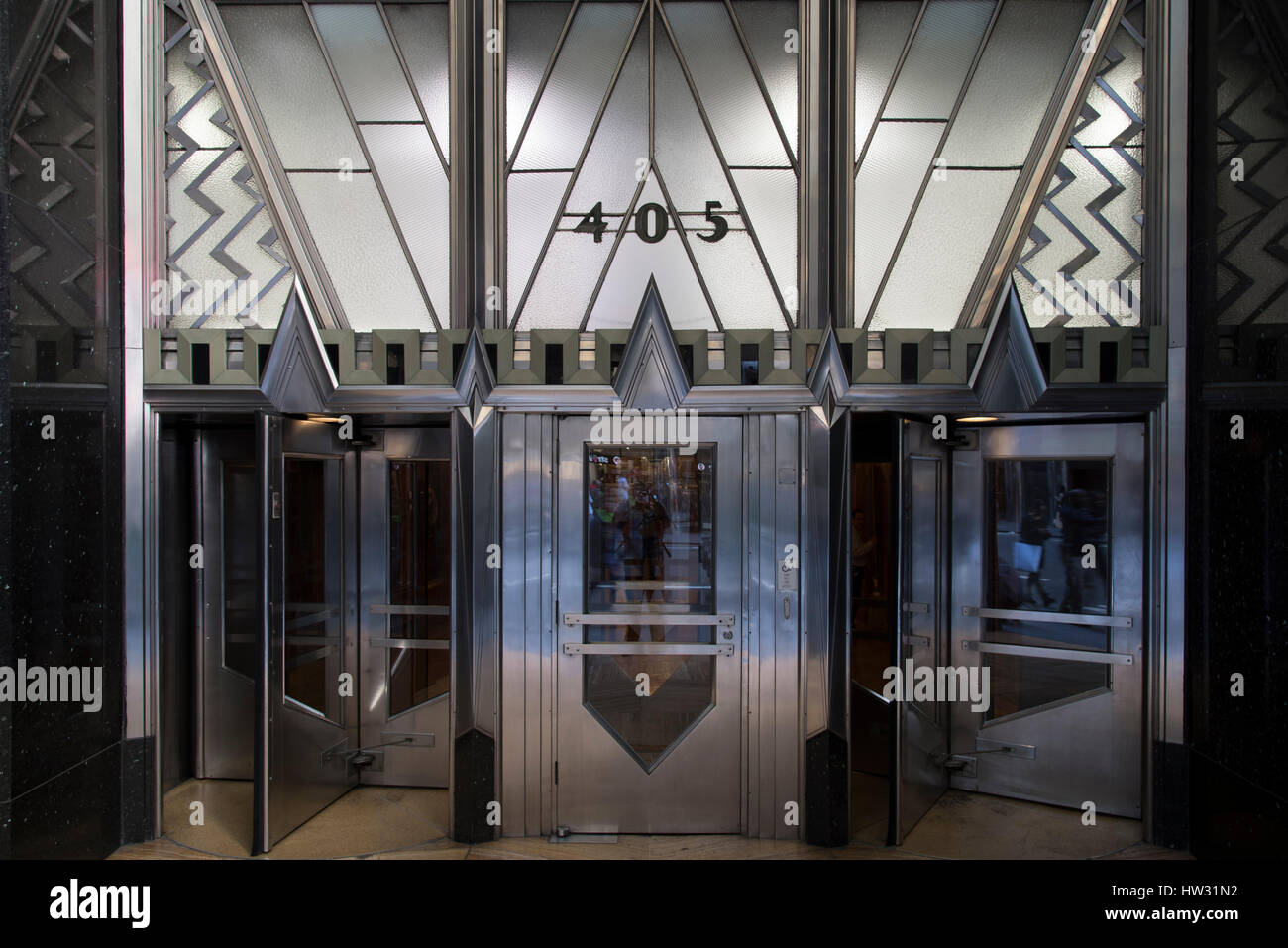 USA, New York, New York, Manhattan, Chrysler Building Banque D'Images