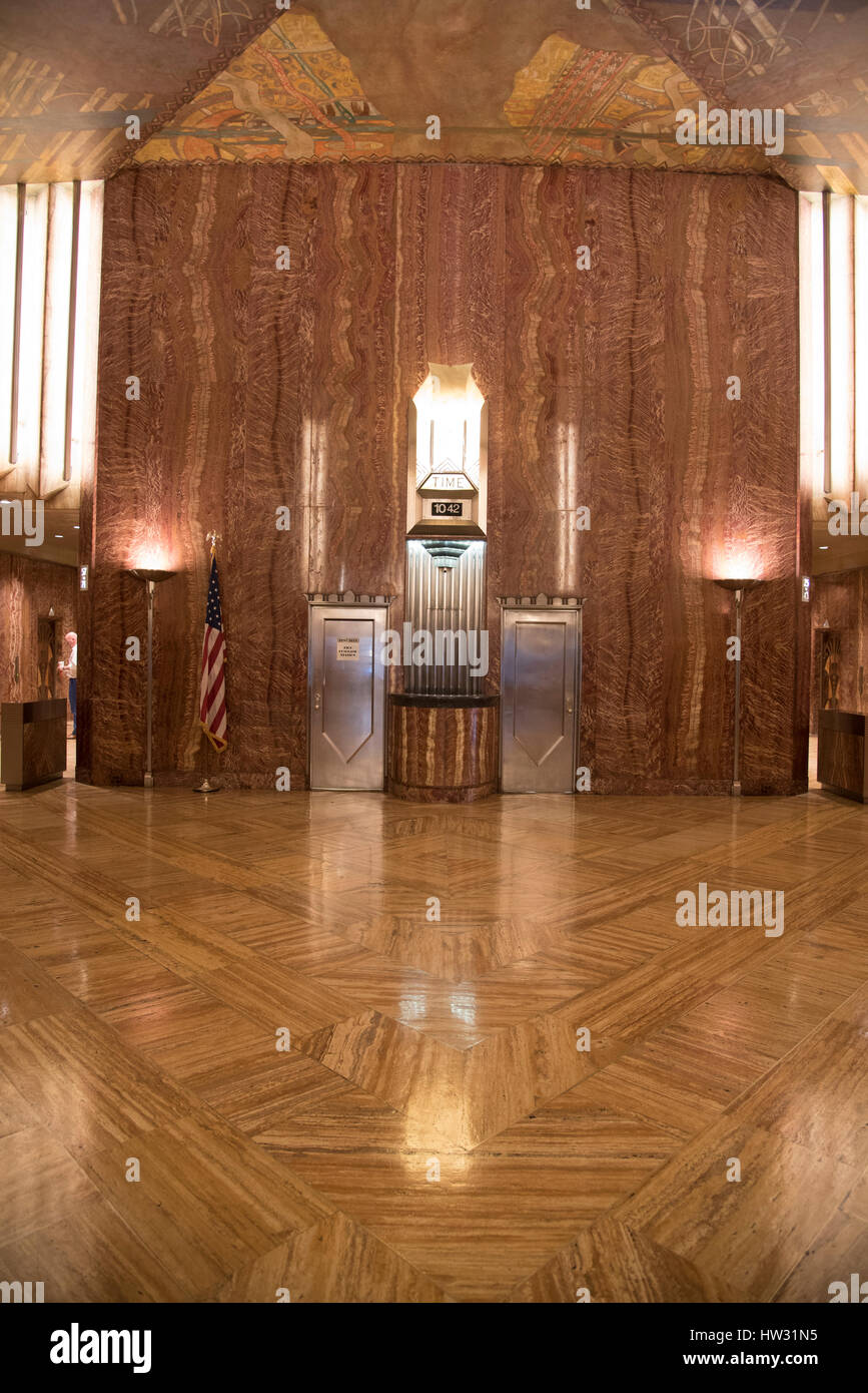 USA, New York, New York, Manhattan, Chrysler Building Banque D'Images