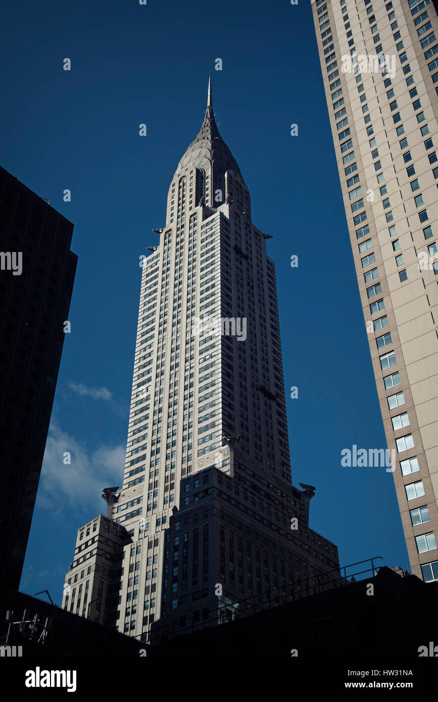 USA, New York, New York, Manhattan, Chrysler Building Banque D'Images