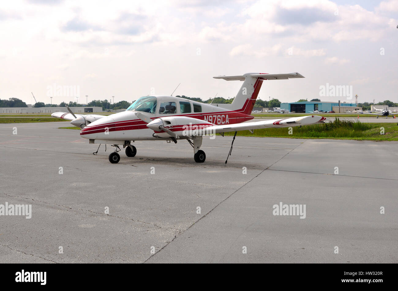 Duchesse Beechcraft 76, Kissimmee, Floride Banque D'Images