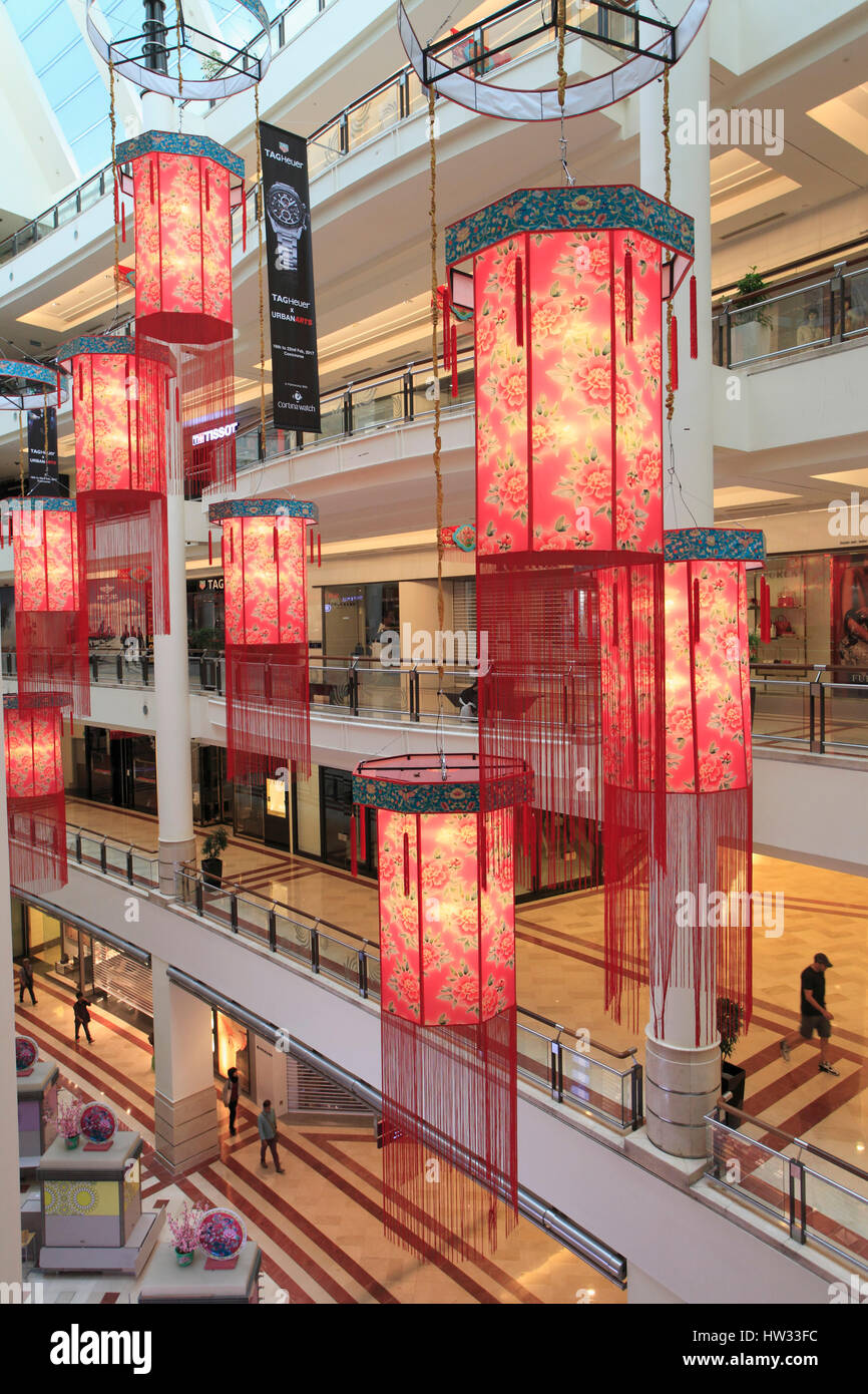 La Malaisie, Kuala Lumpur, Suria KLCC, shopping centre, de l'intérieur, Banque D'Images