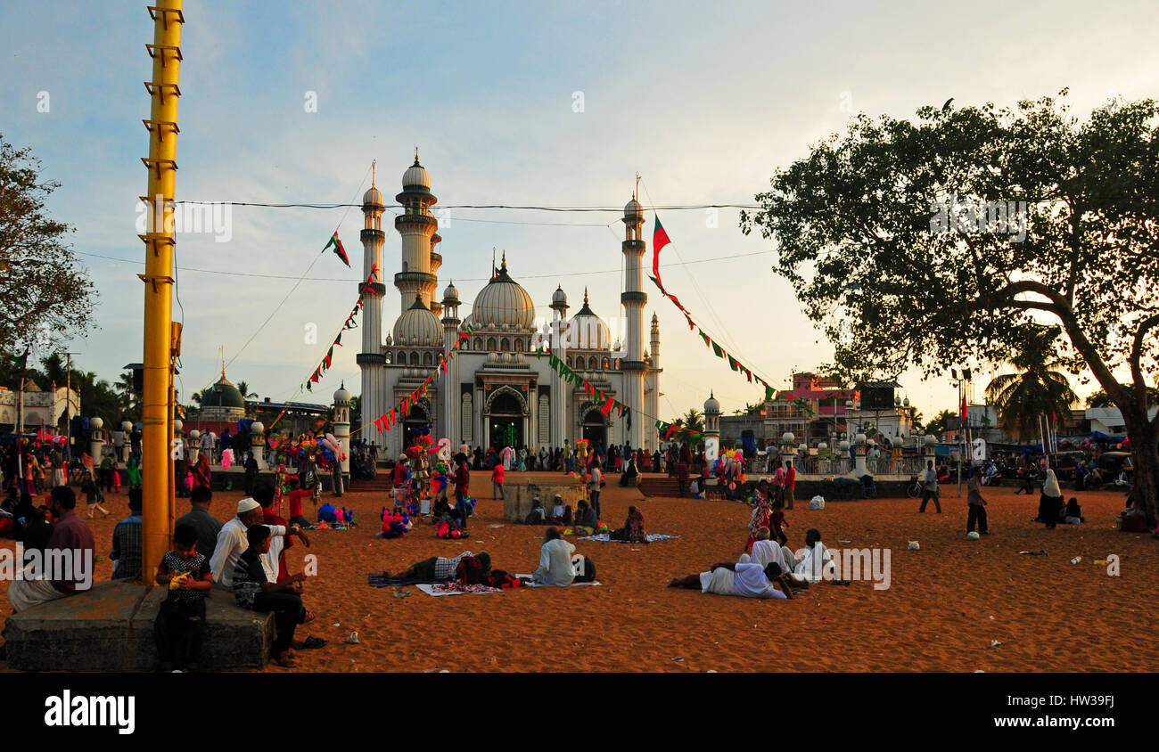 Uruz Beemapally festival, Thiruvananthapuram, Kerala, Inde. Banque D'Images