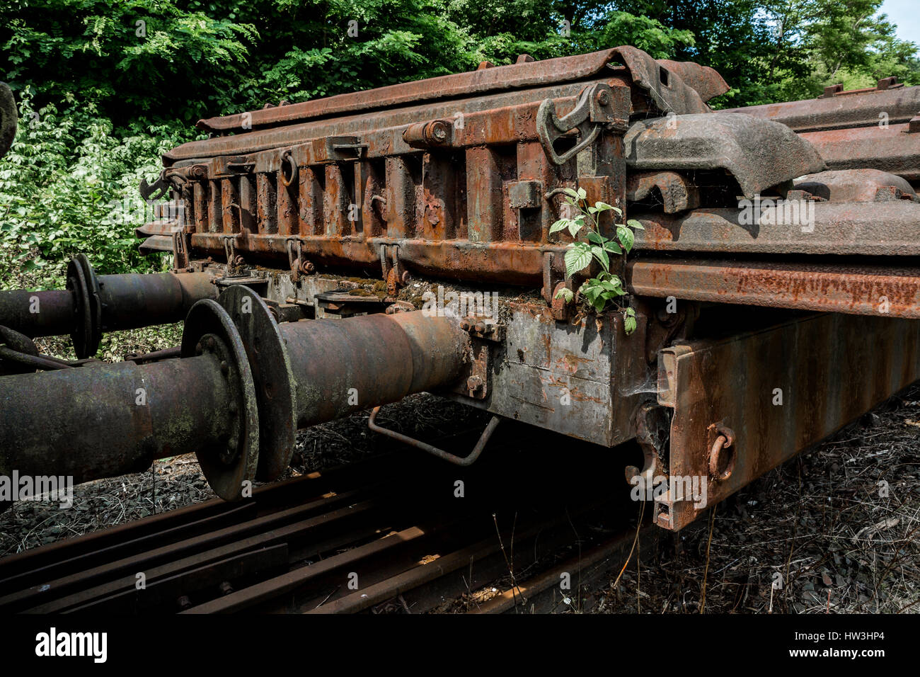 Vieux Train Banque D'Images