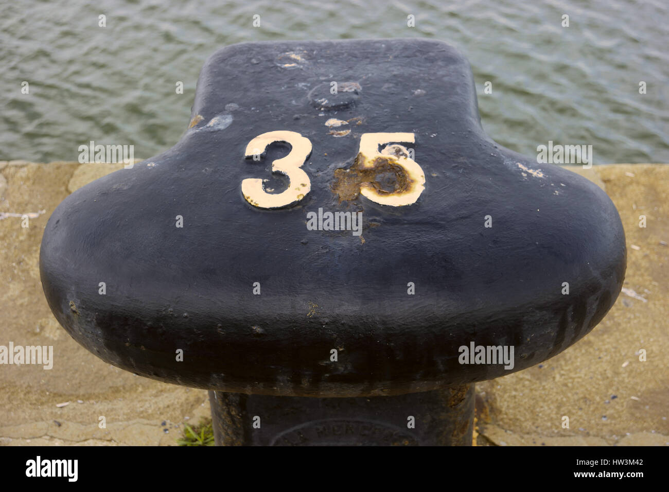L'amarrage des bateaux dans le port de Huelva, Espagne Banque D'Images