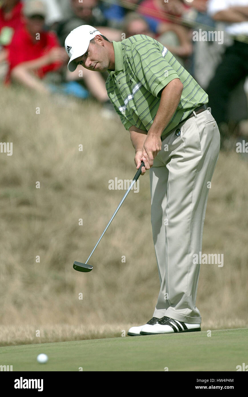 SERGIO GARCIA L'OUVRIR.ROYAL ST GEORGE'S ROYAL ST. GEORGE'S SANDWICH KENT 20 Juillet 2003 Banque D'Images