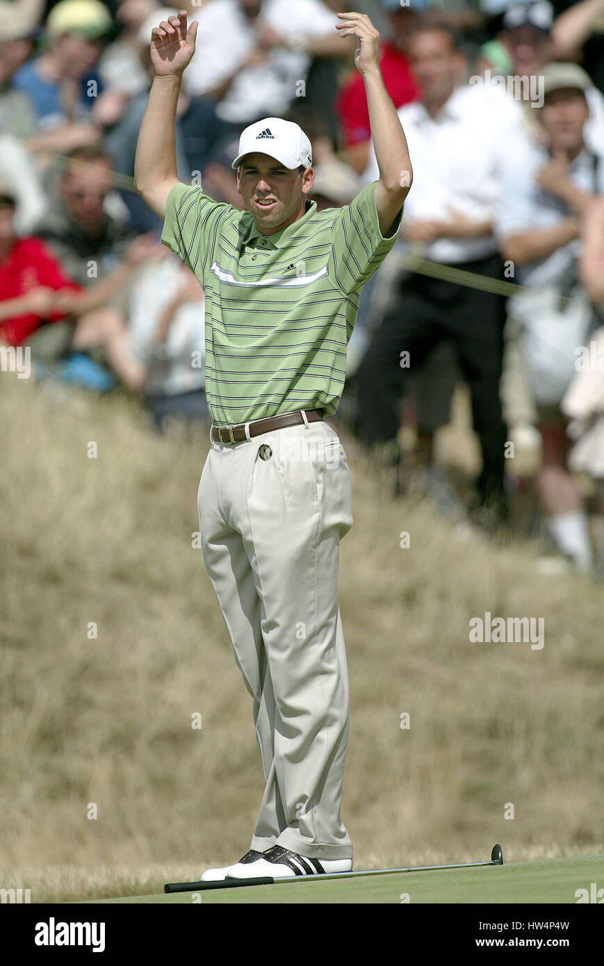 SERGIO GARCIA L'OUVRIR.ROYAL ST GEORGE'S ROYAL ST. GEORGE'S SANDWICH KENT 20 Juillet 2003 Banque D'Images