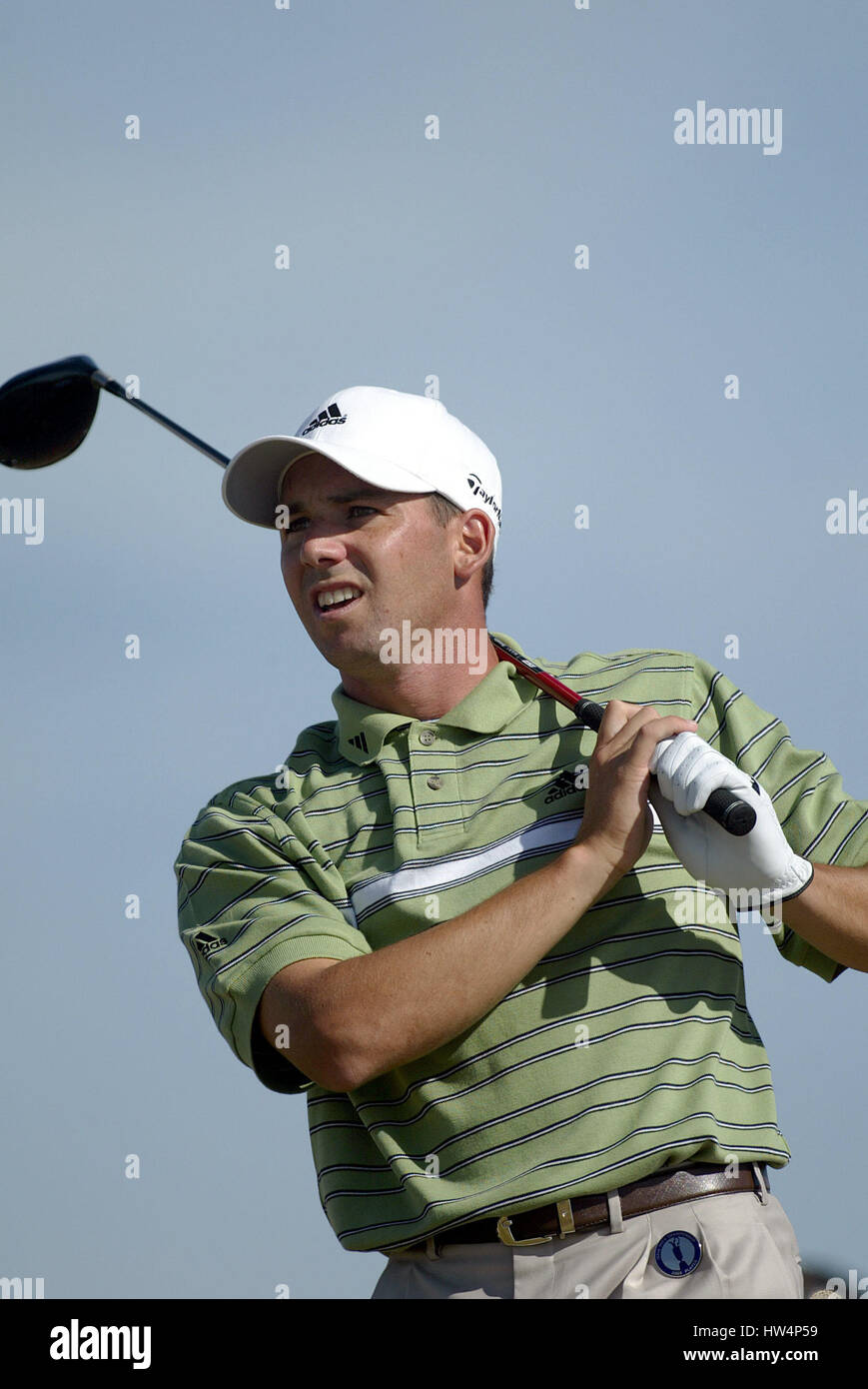 SERGIO GARCIA L'OUVRIR.ROYAL ST GEORGE'S ROYAL ST. GEORGE'S SANDWICH KENT 20 Juillet 2003 Banque D'Images
