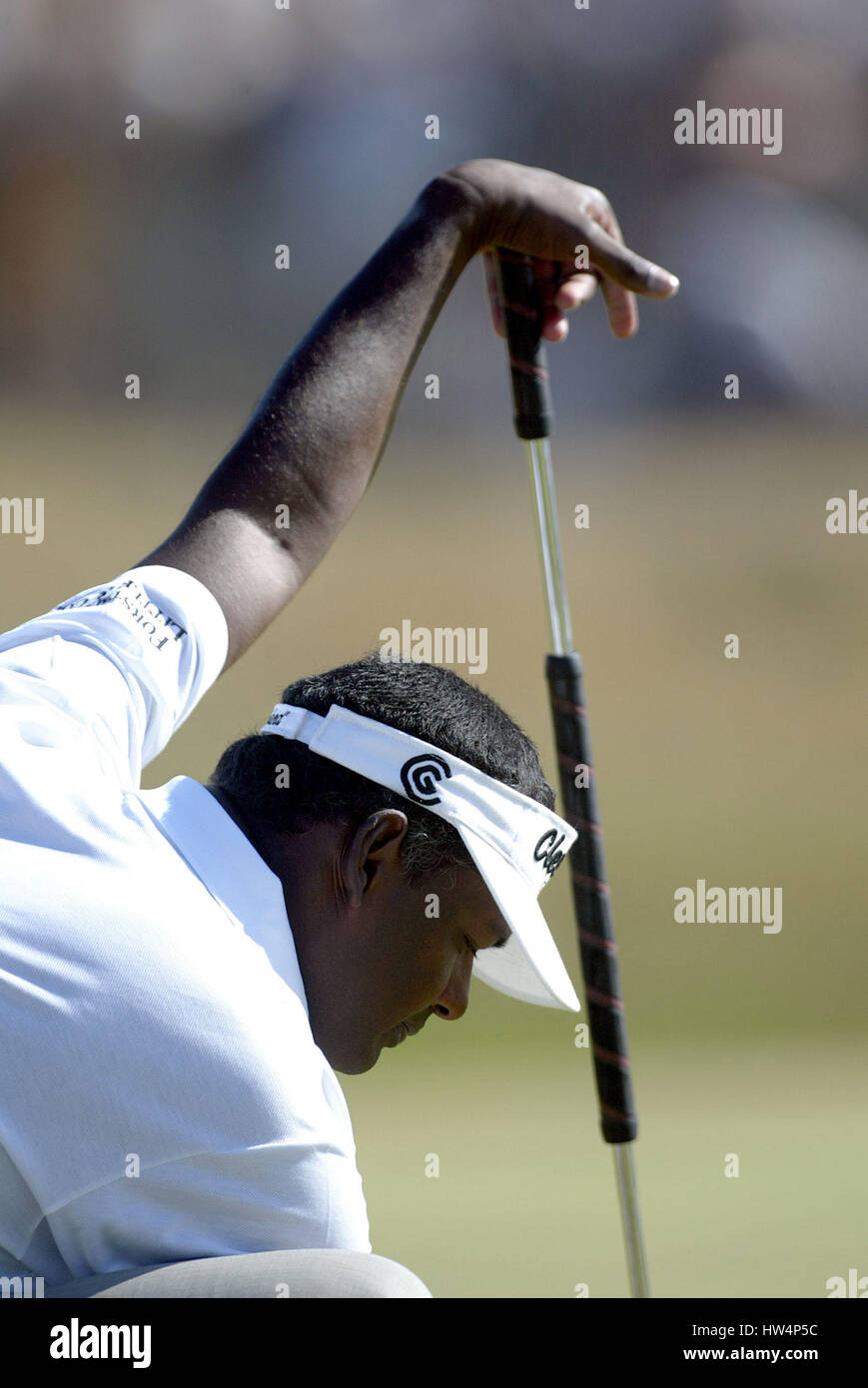 VIJAY SINGH L'OPEN ROYAL ST.GEORGE'S ROYAL ST. GEORGE'S SANDWICH KENT 20 Juillet 2003 Banque D'Images
