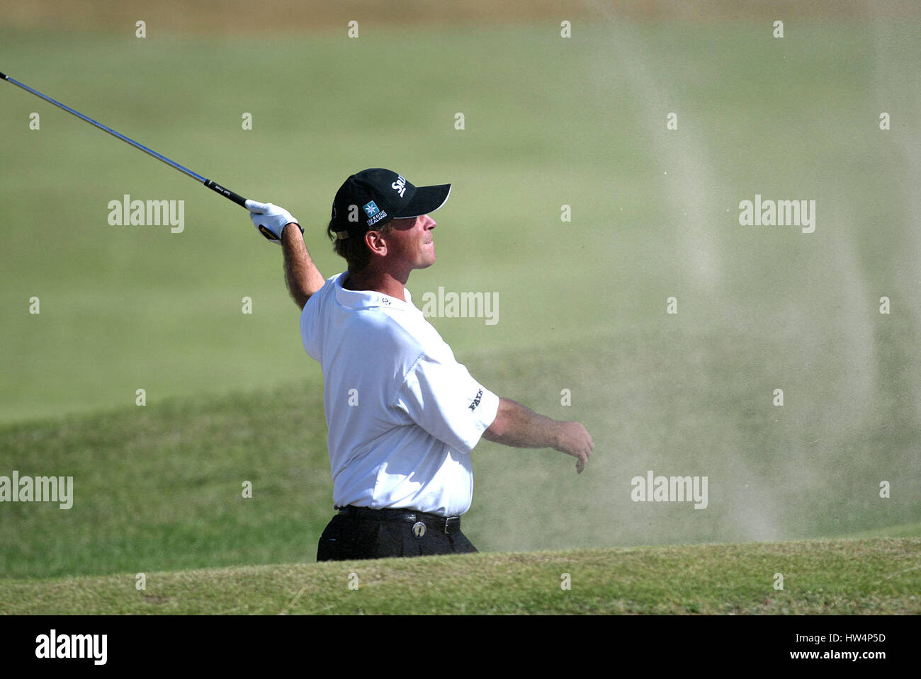 THOMAS BJORN L'OPEN ROYAL ST.GEORGE'S ROYAL ST. GEORGE'S SANDWICH KENT 20 Juillet 2003 Banque D'Images