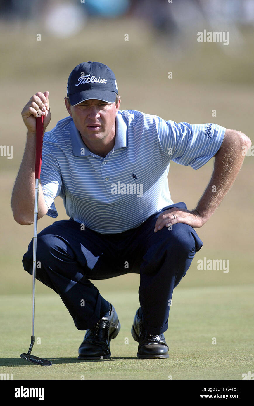 DAVIS LOVE 111 L'OPEN ROYAL ST.GEORGE'S ROYAL ST. GEORGE'S SANDWICH KENT 20 Juillet 2003 Banque D'Images
