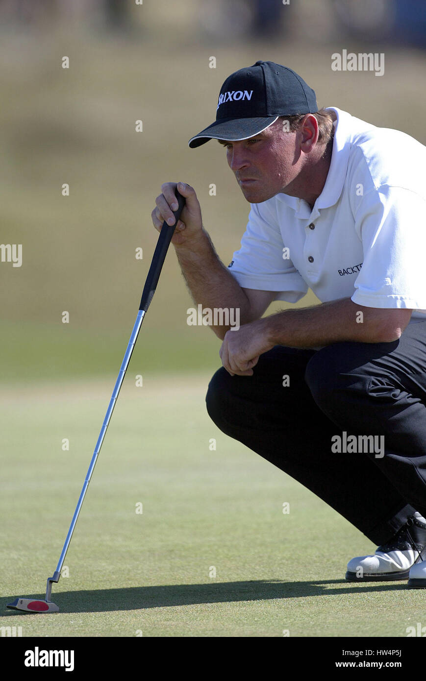 THOMAS BJORN L'OPEN ROYAL ST.GEORGE'S ROYAL ST. GEORGE'S SANDWICH KENT 20 Juillet 2003 Banque D'Images