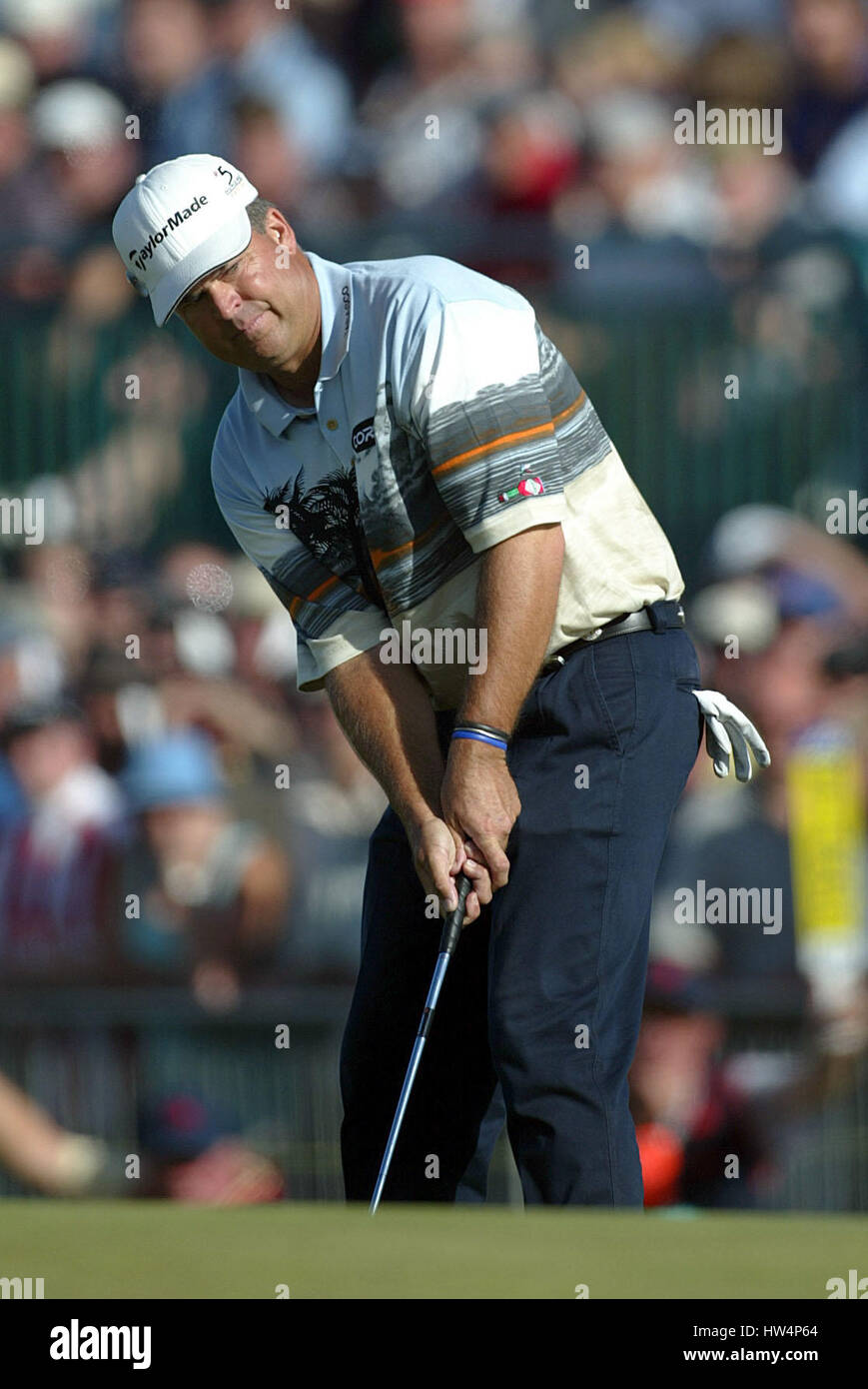 KENNY PERRY L'OPEN ROYAL ST GEORGE'S.L'OPEN ROYAL ST.GEORGE'S SANDWICH KENT 20 Juillet 2003 Banque D'Images