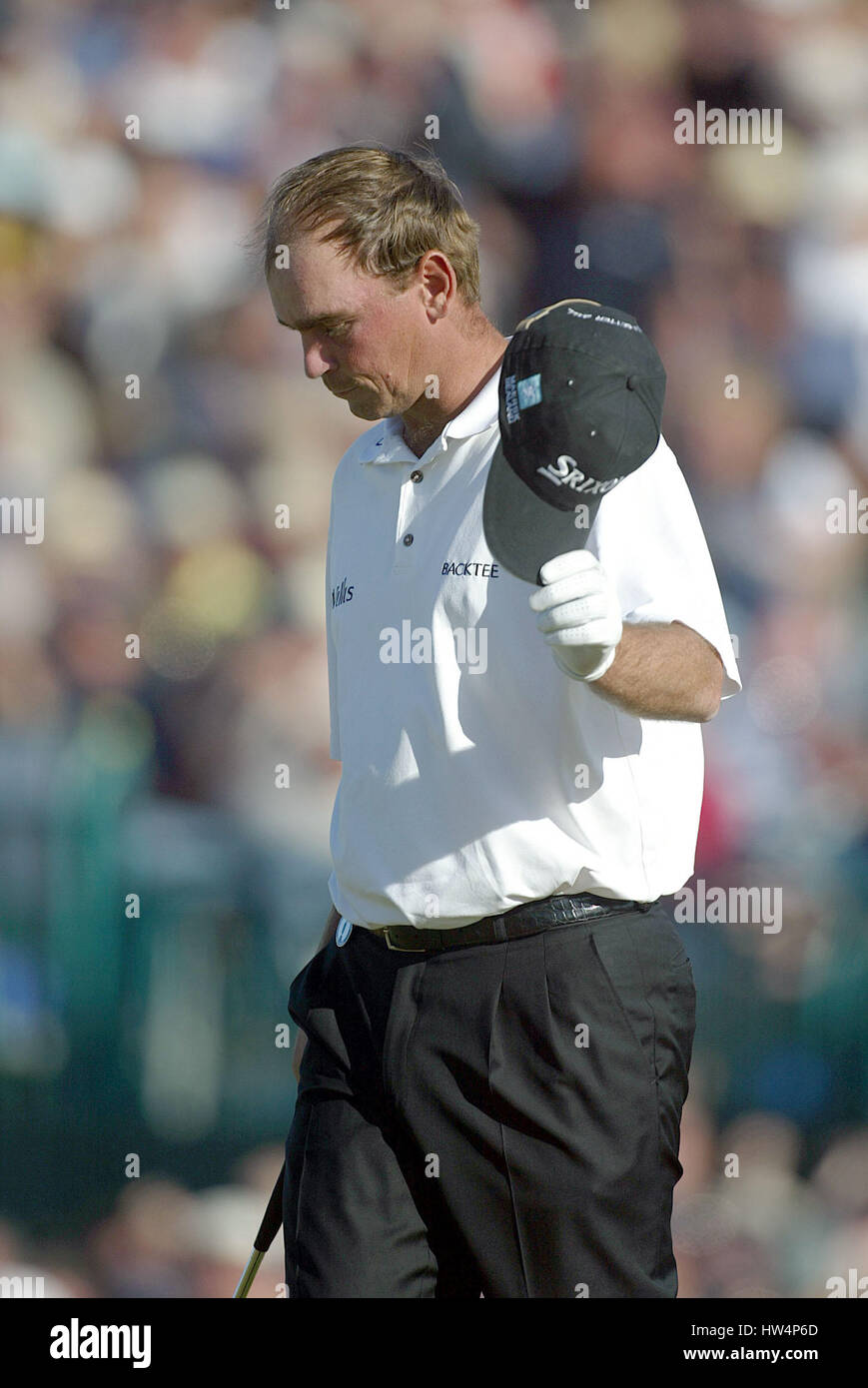 THOMAS BJORN L'OPEN ROYAL ST GEORGE'S.L'OPEN ROYAL ST.GEORGE'S SANDWICH KENT 20 Juillet 2003 Banque D'Images