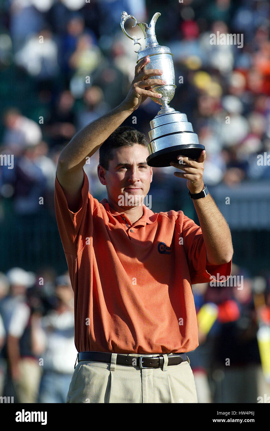 BEN CURTIS RESPONSABLE OPEN ROYAL ST.GEORGE' L'OPEN ROYAL ST.GEORGE'S SANDWICH KENT 20 Juillet 2003 Banque D'Images