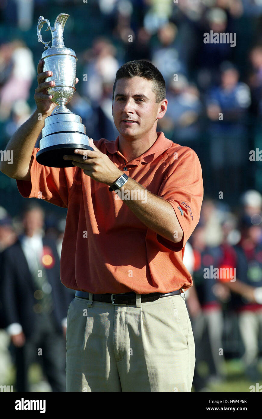 BEN CURTIS RESPONSABLE OPEN ROYAL ST.GEORGE' L'OPEN ROYAL ST.GEORGE'S SANDWICH KENT 20 Juillet 2003 Banque D'Images