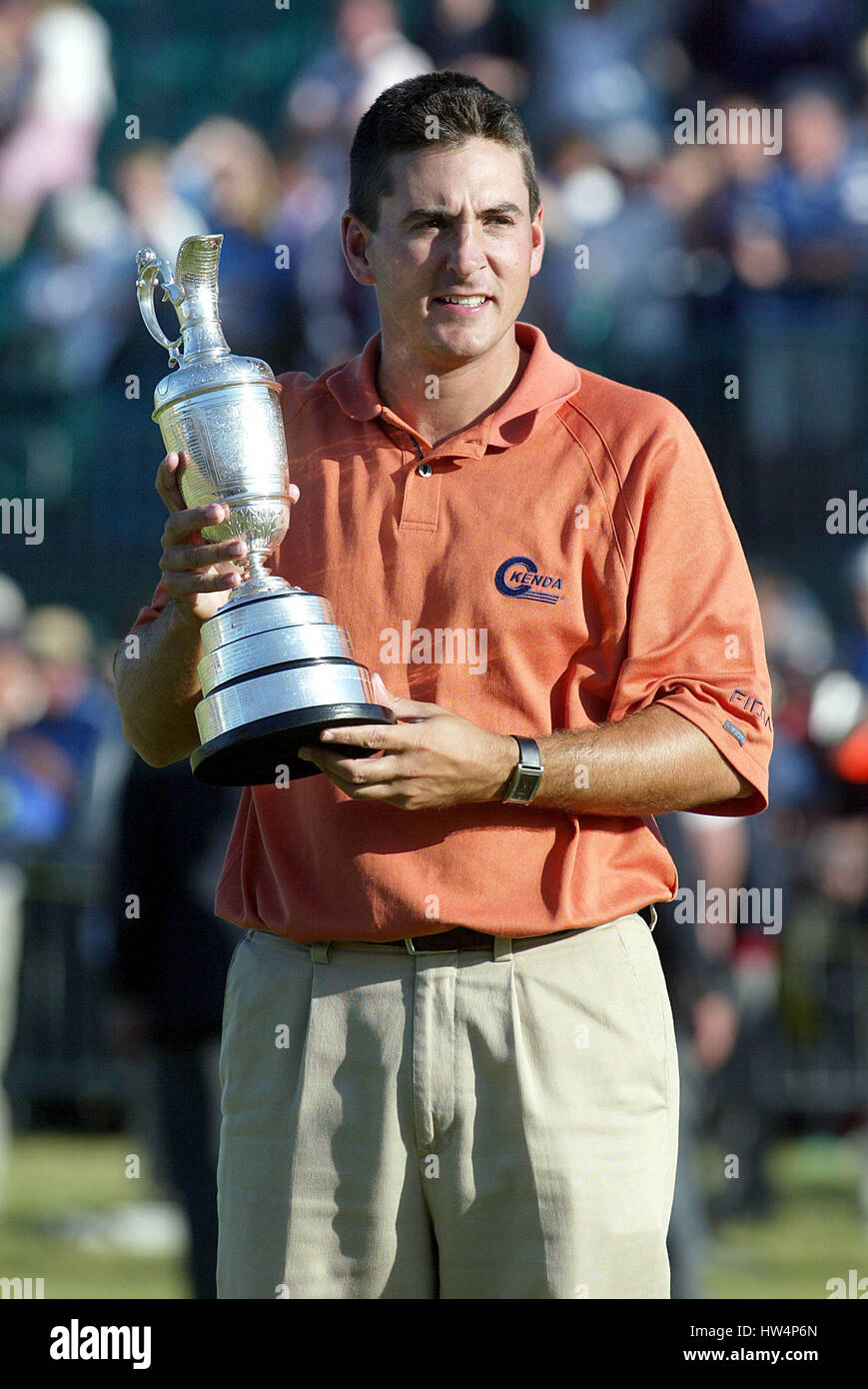 BEN CURTIS RESPONSABLE OPEN ROYAL ST.GEORGE' L'OPEN ROYAL ST.GEORGE'S SANDWICH KENT 20 Juillet 2003 Banque D'Images