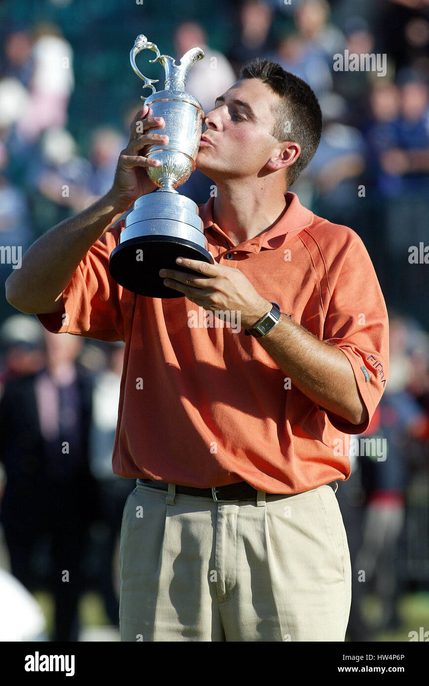 BEN CURTIS RESPONSABLE OPEN ROYAL ST.GEORGE' L'OPEN ROYAL ST.GEORGE'S SANDWICH KENT 20 Juillet 2003 Banque D'Images