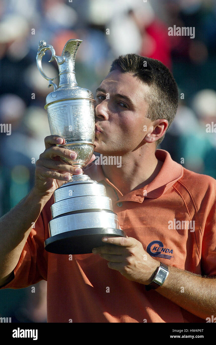 BEN CURTIS RESPONSABLE OPEN ROYAL ST.GEORGE' L'OPEN ROYAL ST.GEORGE'S SANDWICH KENT 20 Juillet 2003 Banque D'Images