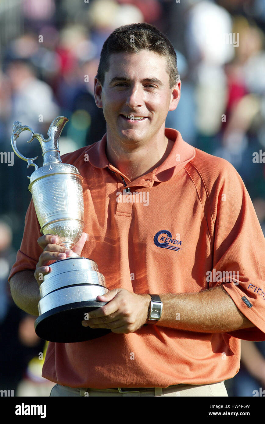 BEN CURTIS RESPONSABLE OPEN ROYAL ST.GEORGE' L'OPEN ROYAL ST.GEORGE'S SANDWICH KENT 20 Juillet 2003 Banque D'Images