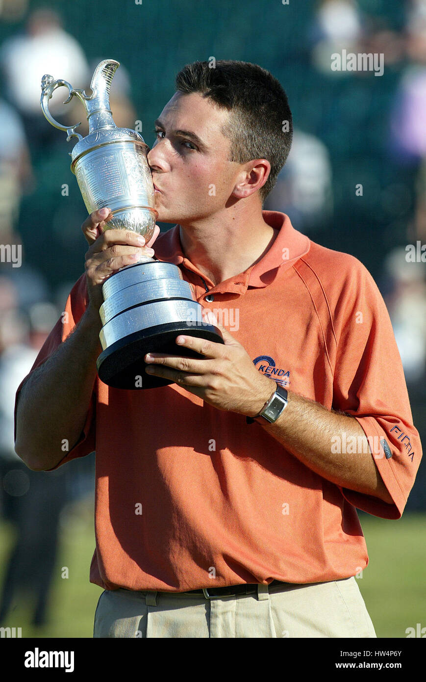 BEN CURTIS RESPONSABLE OPEN ROYAL ST.GEORGE' L'OPEN ROYAL ST.GEORGE'S SANDWICH KENT 20 Juillet 2003 Banque D'Images