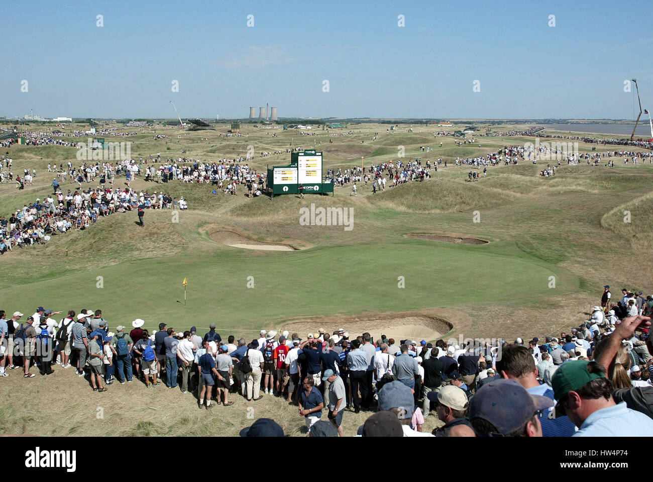 6ème OPEN LE VERT ROYAL ST GEORGE'S.L'OPEN ROYAL ST.GEORGE'S SANDWICH KENT 19 Juillet 2003 Banque D'Images