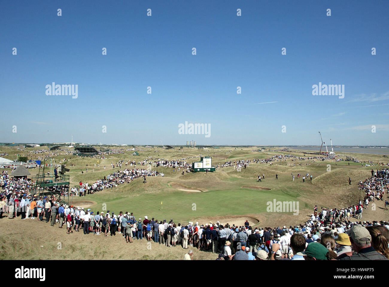 6ème OPEN LE VERT ROYAL ST GEORGE'S.L'OPEN ROYAL ST.GEORGE'S SANDWICH KENT 19 Juillet 2003 Banque D'Images