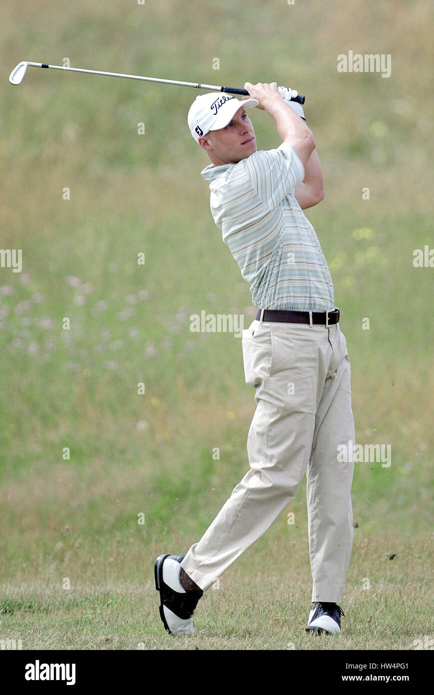 BEN CRANE USA ROYAL ST. GEORGE'S SANDWICH KENT 18 Juillet 2003 Banque D'Images