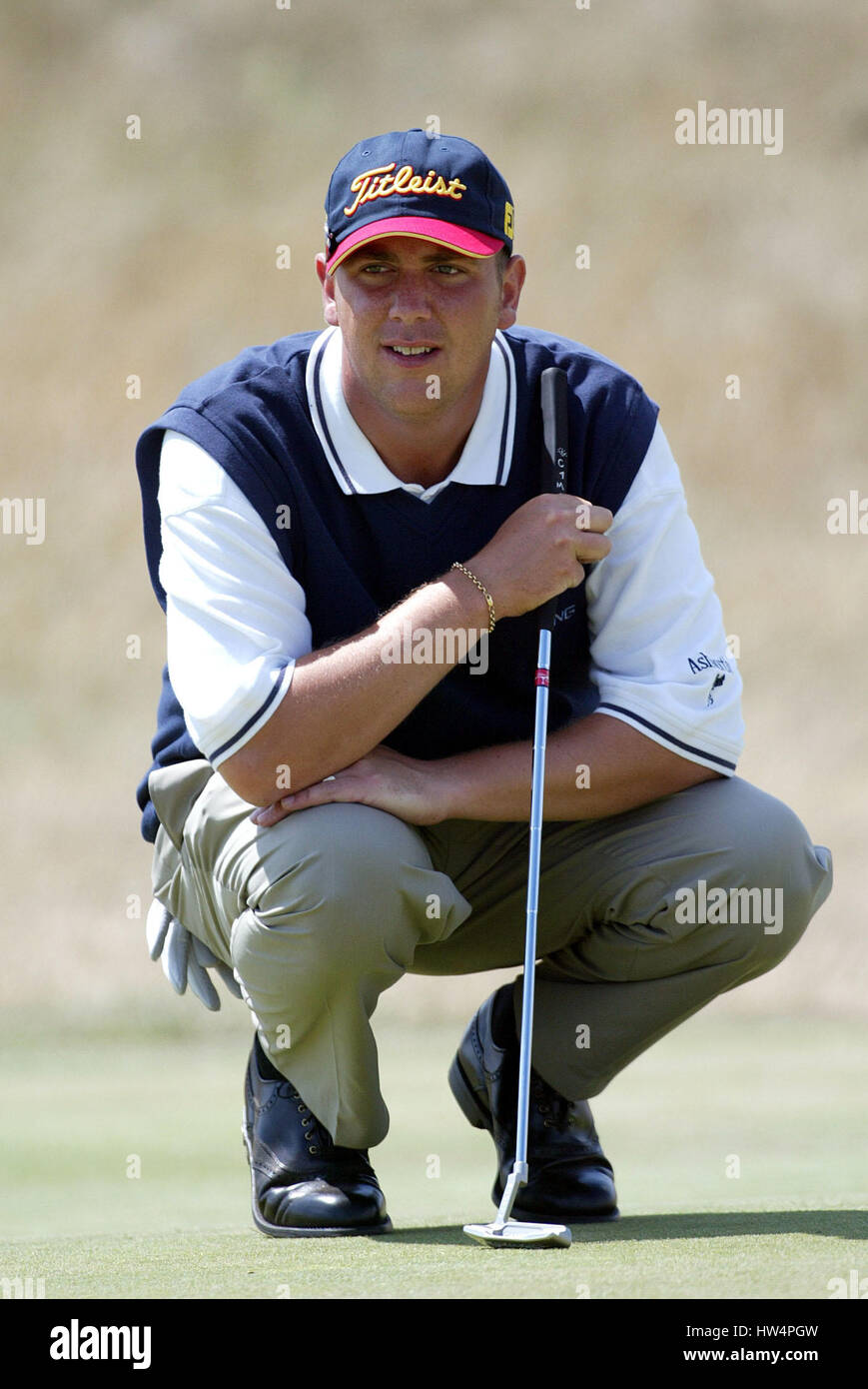 CHRIS SMITH ANGLETERRE ROYAL ST. GEORGE'S SANDWICH KENT 18 Juillet 2003 Banque D'Images