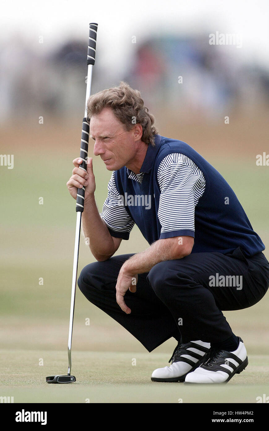 BERNHARD LANGER ALLEMAGNE ROYAL ST. GEORGE'S SANDWICH KENT 18 Juillet 2003 Banque D'Images
