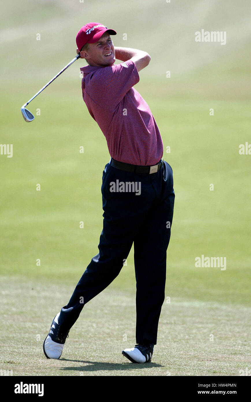 DAVID LYNN ANGLETERRE ROYAL ST. GEORGE'S SANDWICH KENT 18 Juillet 2003 Banque D'Images