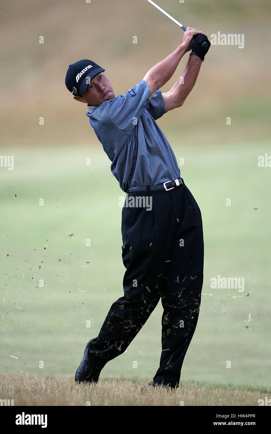 NOBUHITO SATO JAPON ROYAL ST. GEORGE'S SANDWICH KENT 18 Juillet 2003 Banque D'Images