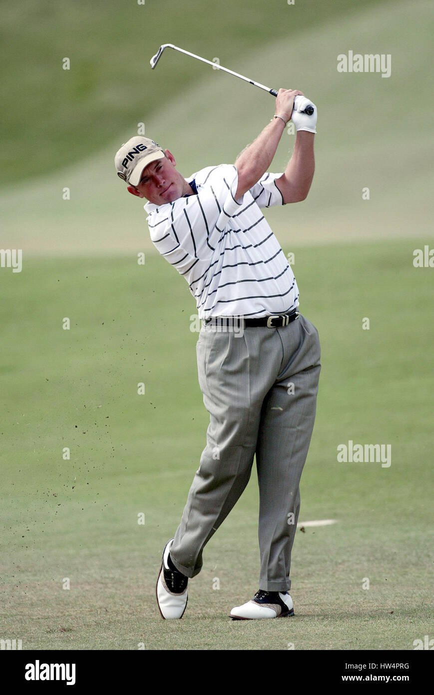 LEE WESTWOOD ANGLETERRE ROYAL ST. GEORGE'S SANDWICH KENT 18 Juillet 2003 Banque D'Images
