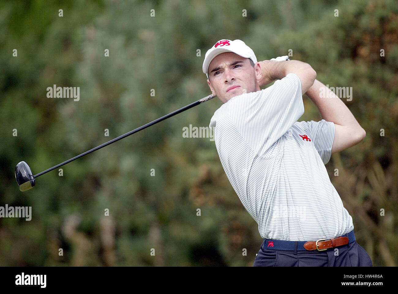 OWEN WILSON GB & IRLANDE WALKER CUP GANTON GOLF CLUB YORKSHIRE DU NORD 06 Septembre 2003 Banque D'Images