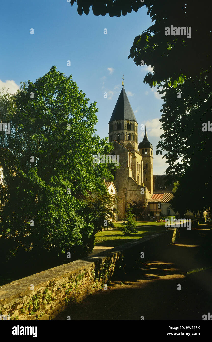 L'Abbaye de Cluny, Cluny, Saône-et-Loire, Bourgogne du Sud, France Banque D'Images