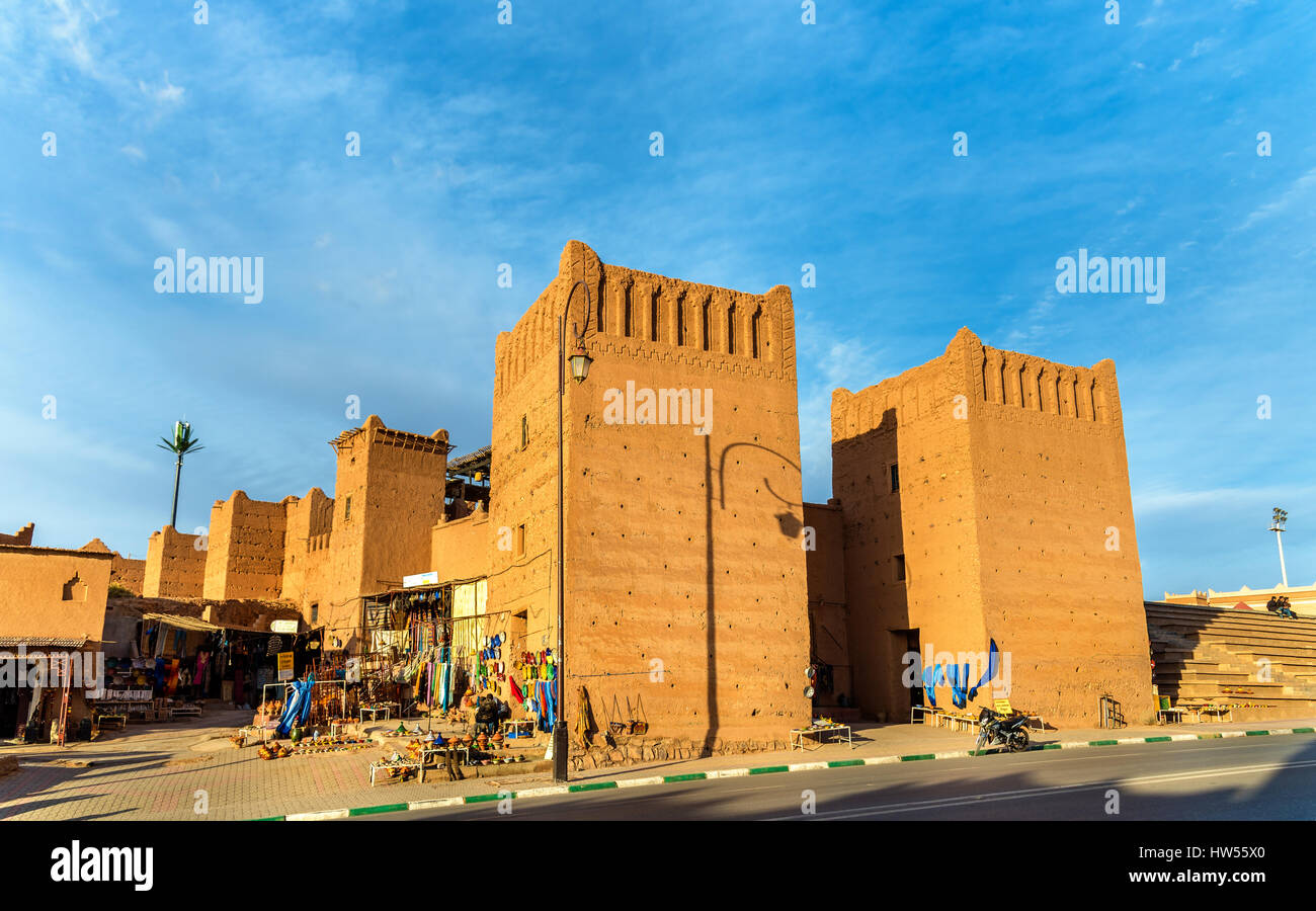 Taourirt de Ouarzazate, Maroc Banque D'Images