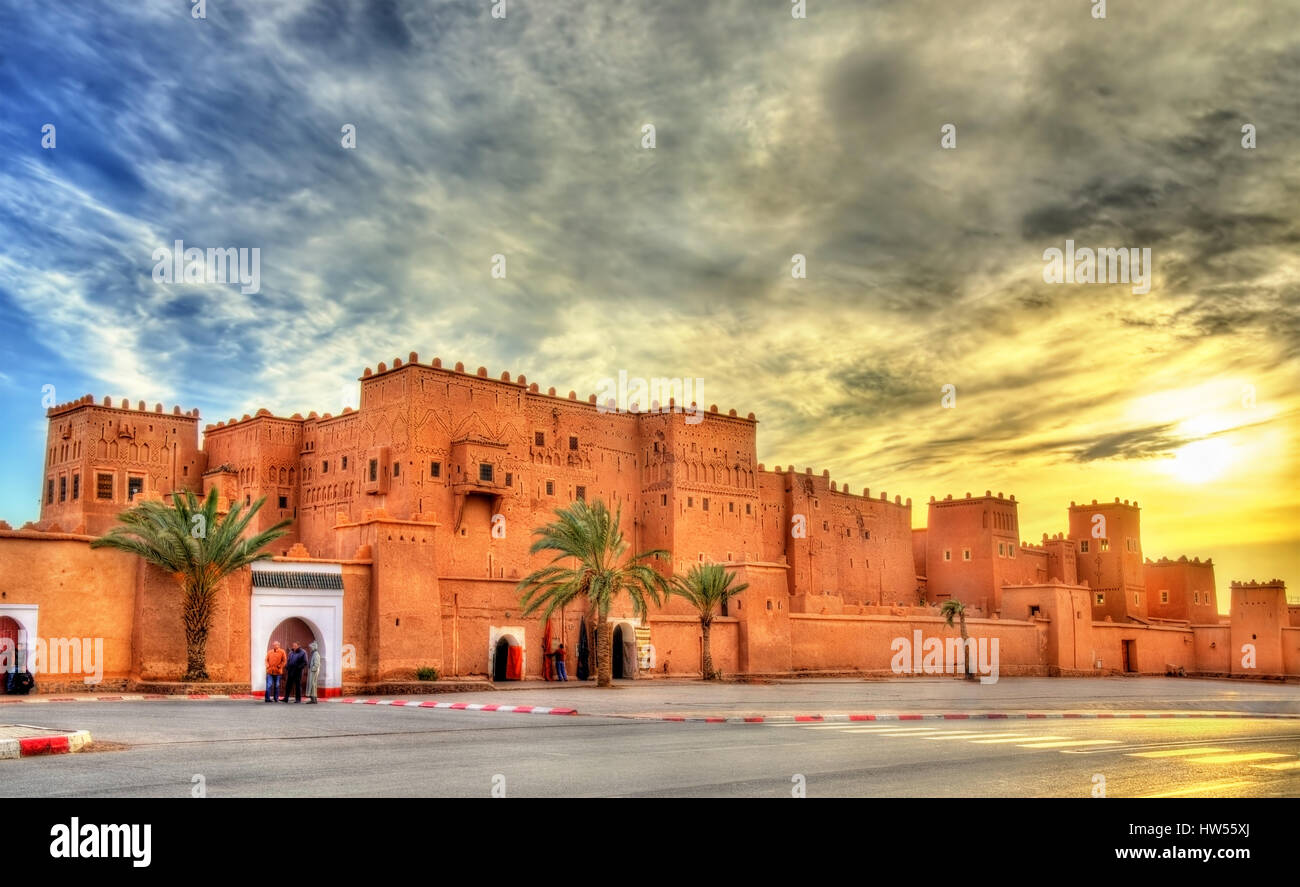 Taourirt de Ouarzazate, Maroc Banque D'Images