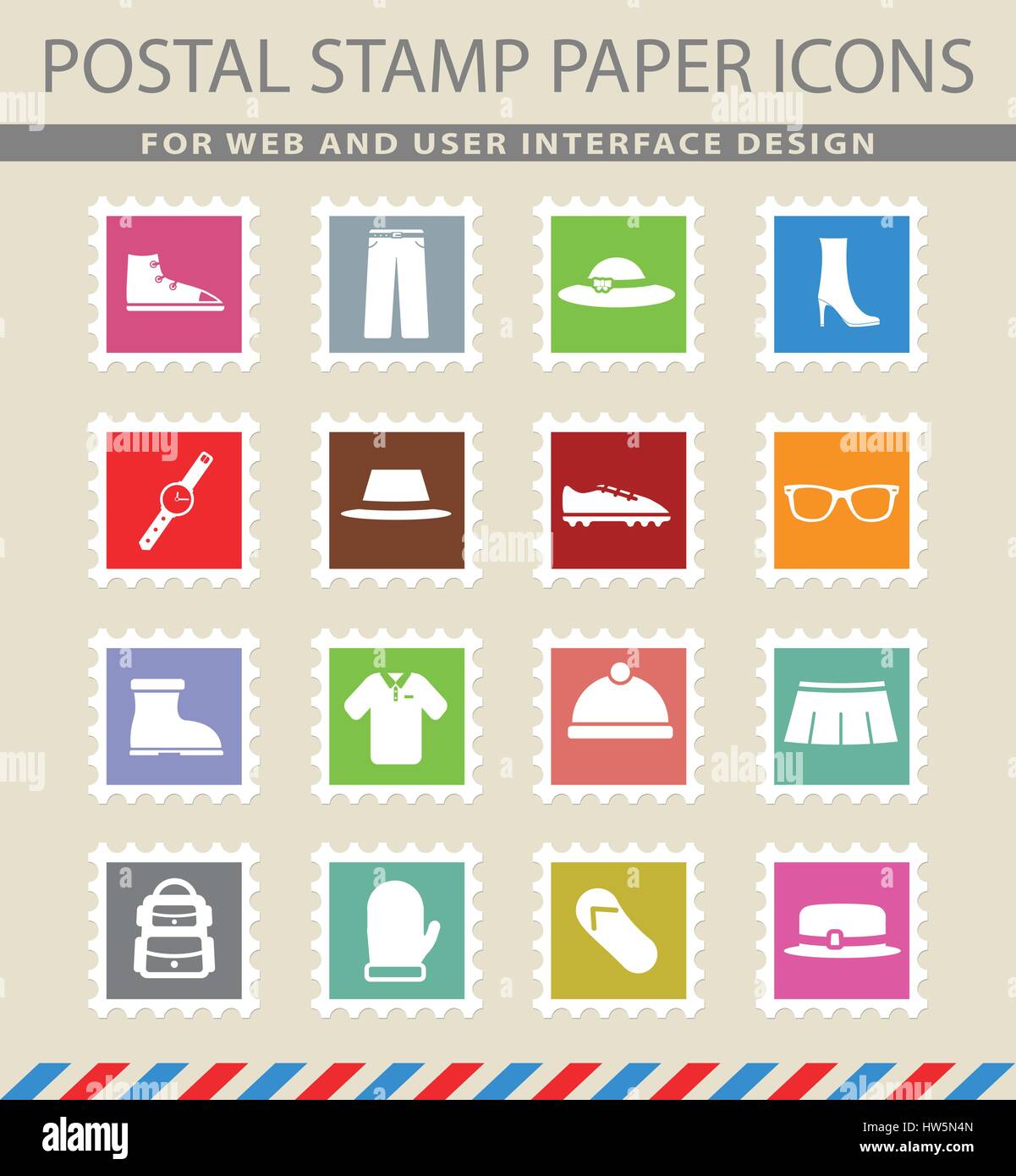 Tout simplement des vêtements symbole pour les icônes et l'interface utilisateur web Illustration de Vecteur
