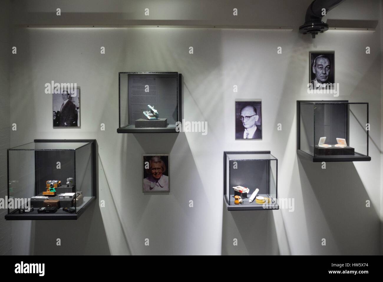 Langeland Danemark Bagenkop Langelandsfort Musée canadien de la guerre froide guerre froide artefacts à l'ancienne base de l'OTAN la pièce d'équipement d'espionnage Banque D'Images