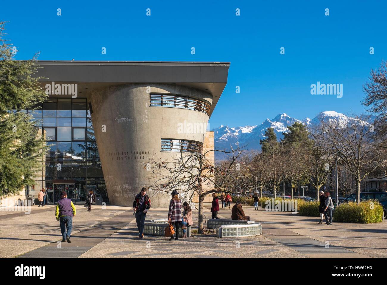 France, Isère, Saint-Martin-d'Hères, le campus de l'Université Stendhal