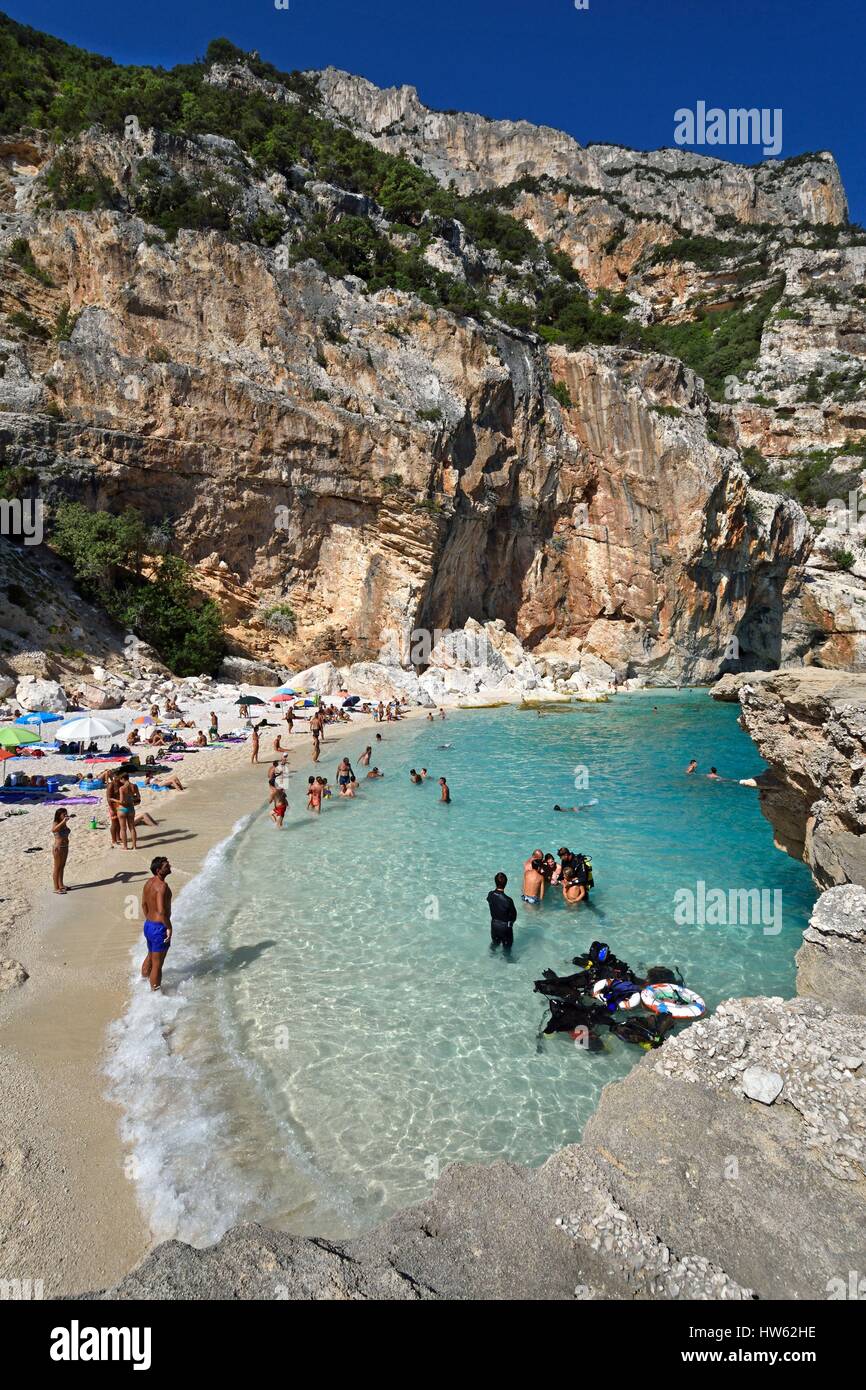 Italie Sardaigne Mer Tyrrhénienne Golfe Dorosei Parc