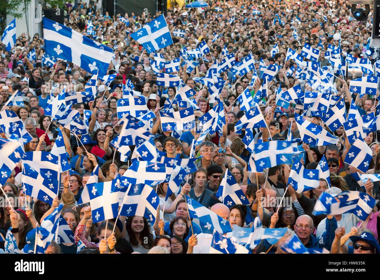 Nationalisme québécois Banque de photographies et d'images à haute  résolution - Alamy