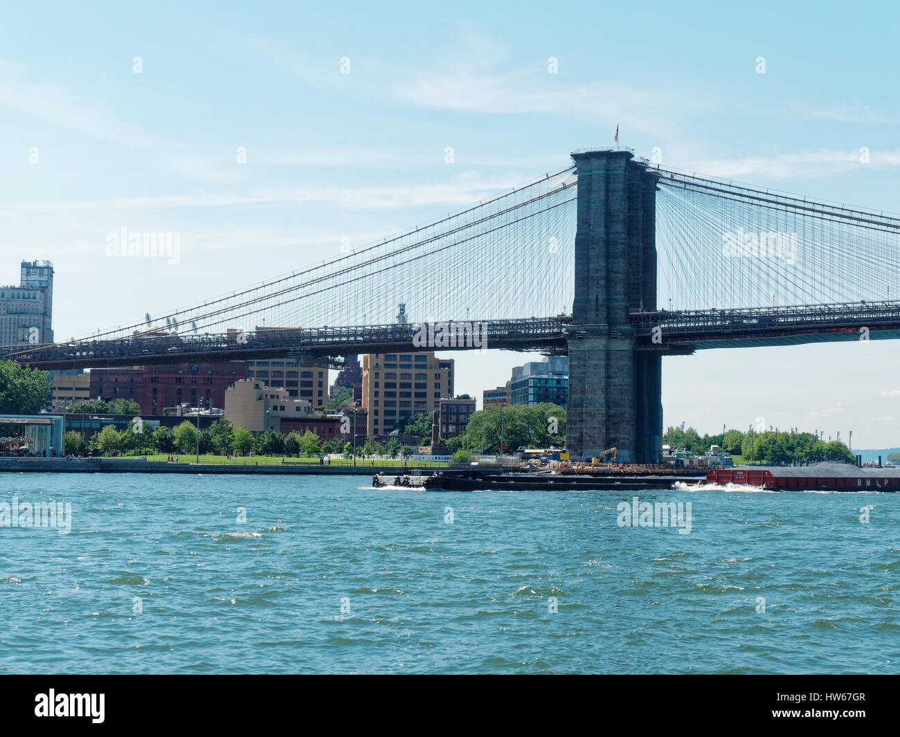 Pont de Manhattan, New York City, USA Banque D'Images