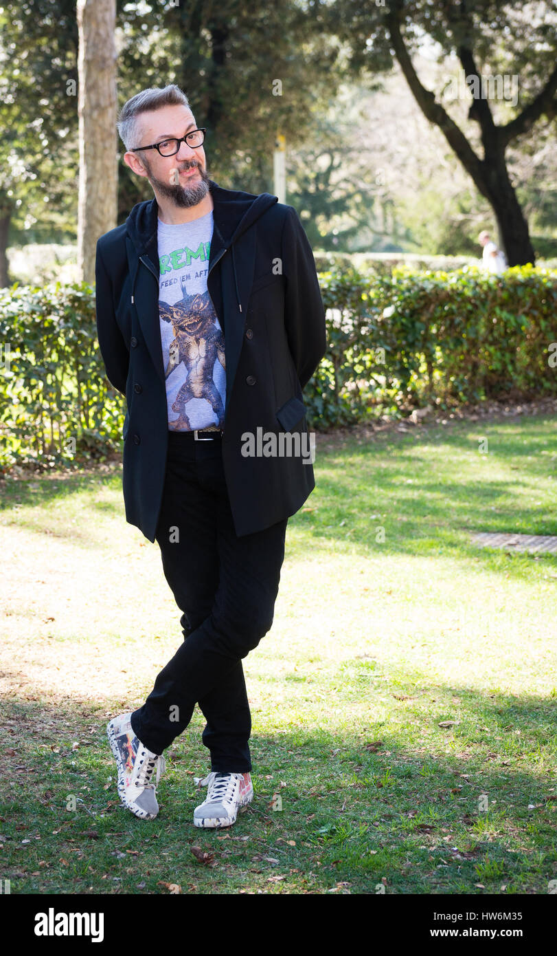 Rome, Italie. Mar 17, 2017. Max Croci assiste à la photocall de 'La Verità vi spiego, sull'Amore' Credit : Andrea Bracaglia/Pacific Press/Alamy Live News Banque D'Images