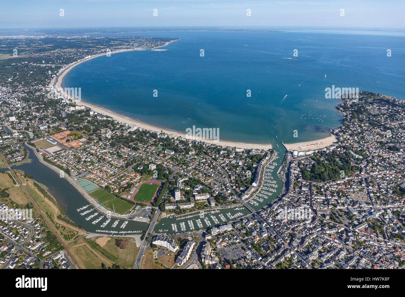 France, Loire Atlantique, La Baule, Pornichet, Le Pouliguen marina et